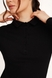 Сукня однотонна жіноча LAWA WTC02349 XL Чорний (2000990263704D)(LW) Фото 5 з 8