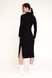 Сукня однотонна жіноча LAWA WTC02349 XL Чорний (2000990263704D)(LW) Фото 3 з 8