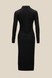 Сукня однотонна жіноча LAWA WTC02349 XL Чорний (2000990263704D)(LW) Фото 7 з 8