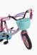 Велосипед (стальной сплав),12" диаметр колес SXI1026038 P Розовый (2000904367269) Фото 2 из 6