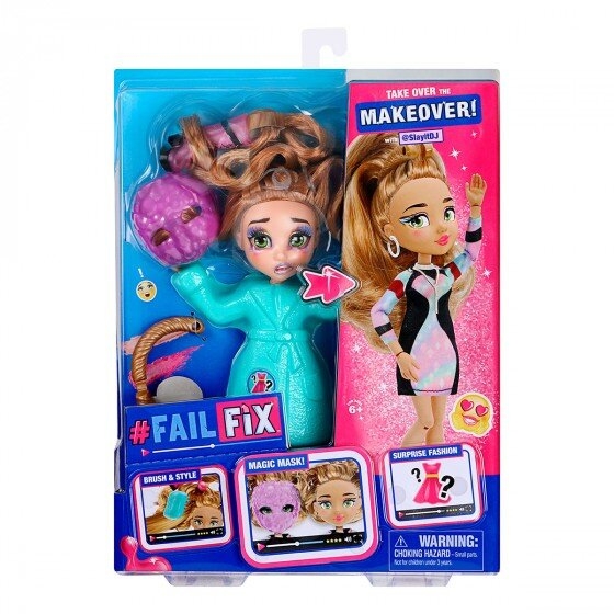 Фото Игровой набор с куклой FAILFIX серии "TOTAL Makeover" - ДИДЖЕЙКА (6900006553484)