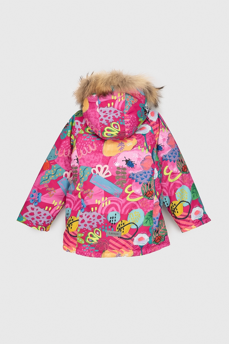 Фото Куртка зимова для дівчинки Snowgenius H26-025 110 см Малиновий (2000989629535W)