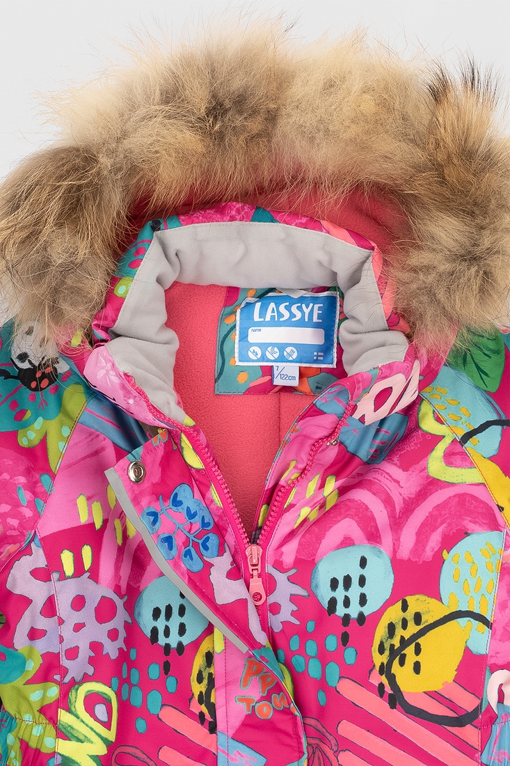 Фото Куртка зимова для дівчинки Snowgenius H26-025 110 см Малиновий (2000989629535W)