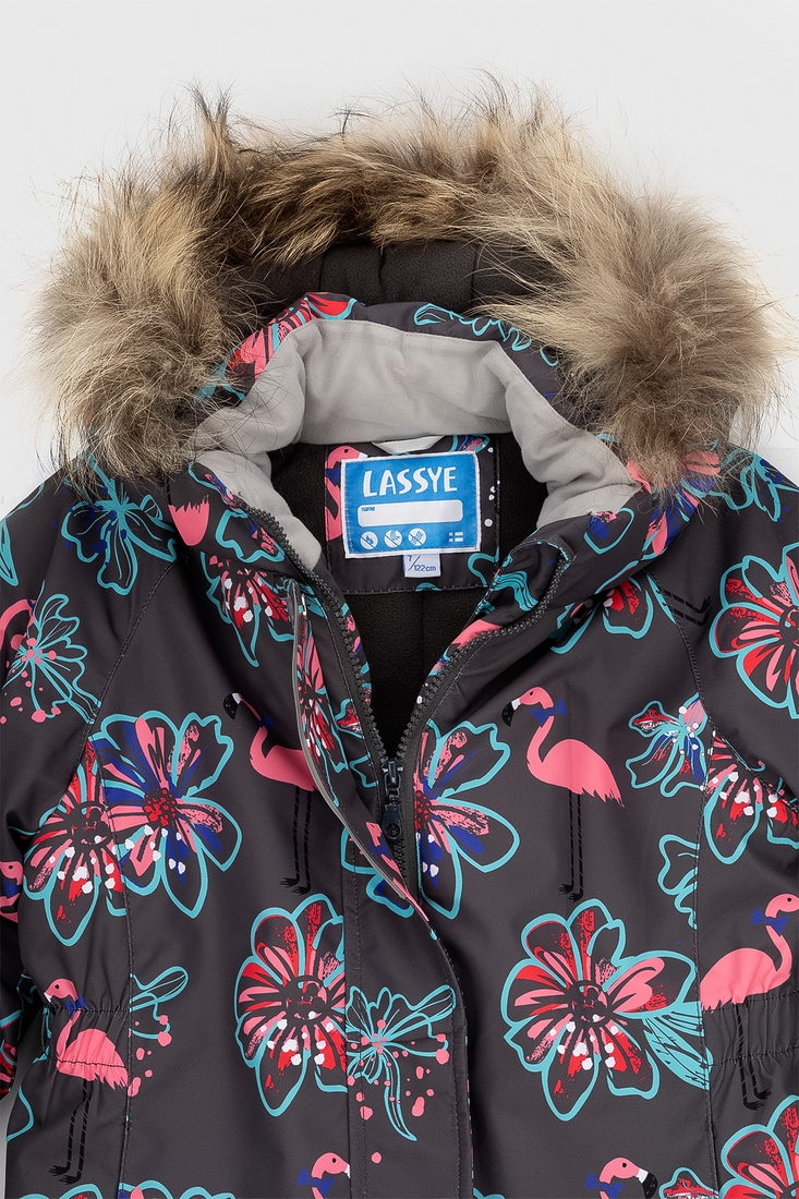 Фото Куртка зимняя для девочки Snowgenius H26-027 128 см Серый (2000989629818W)
