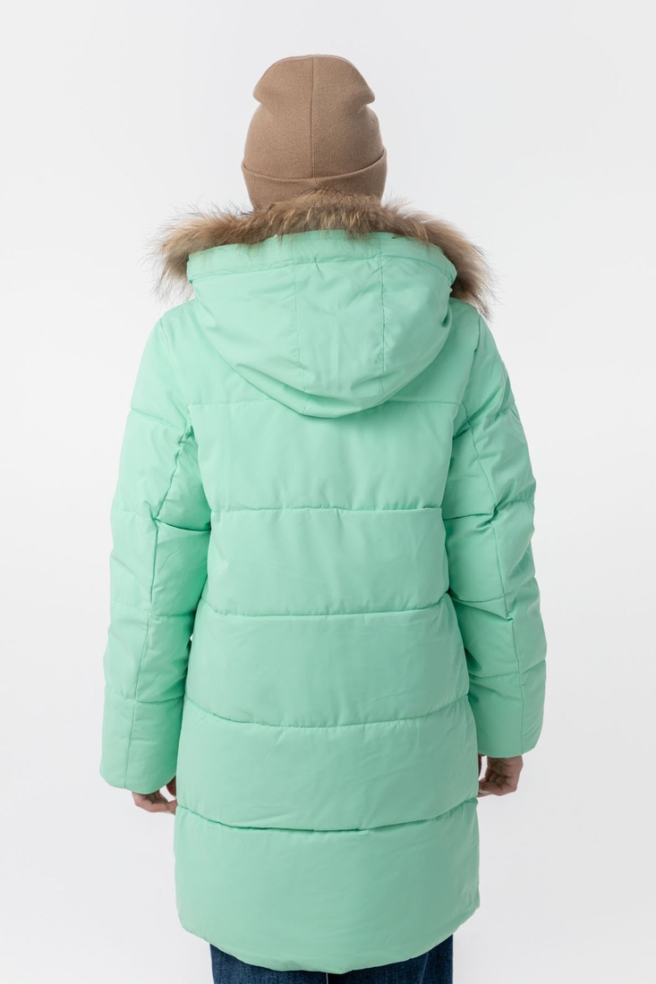 Фото Куртка зимова для дівчинки Feiying H23-21 158 см М'ятний (2000989630227W)