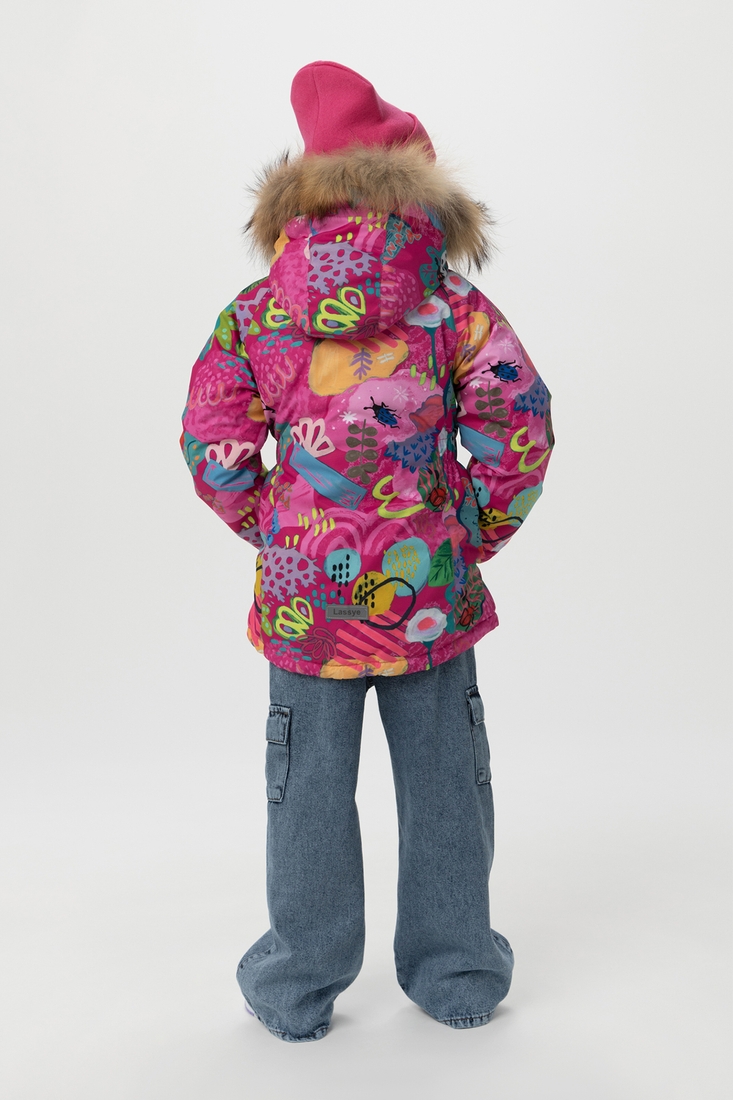 Фото Куртка зимняя для девочки Snowgenius H26-025 110 см Малиновый (2000989629535W)