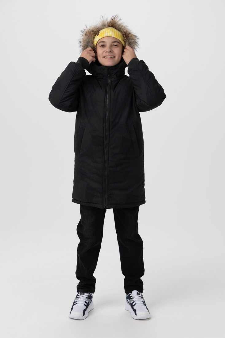 Фото Куртка зимова для хлопчика MY726 158 см Хакі (2000989608646W)