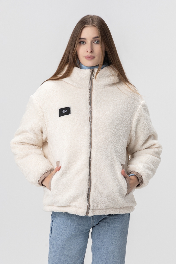 Фото Куртка зимова жіноча 8336 2XL Темно-бежевий (2000989871965W)