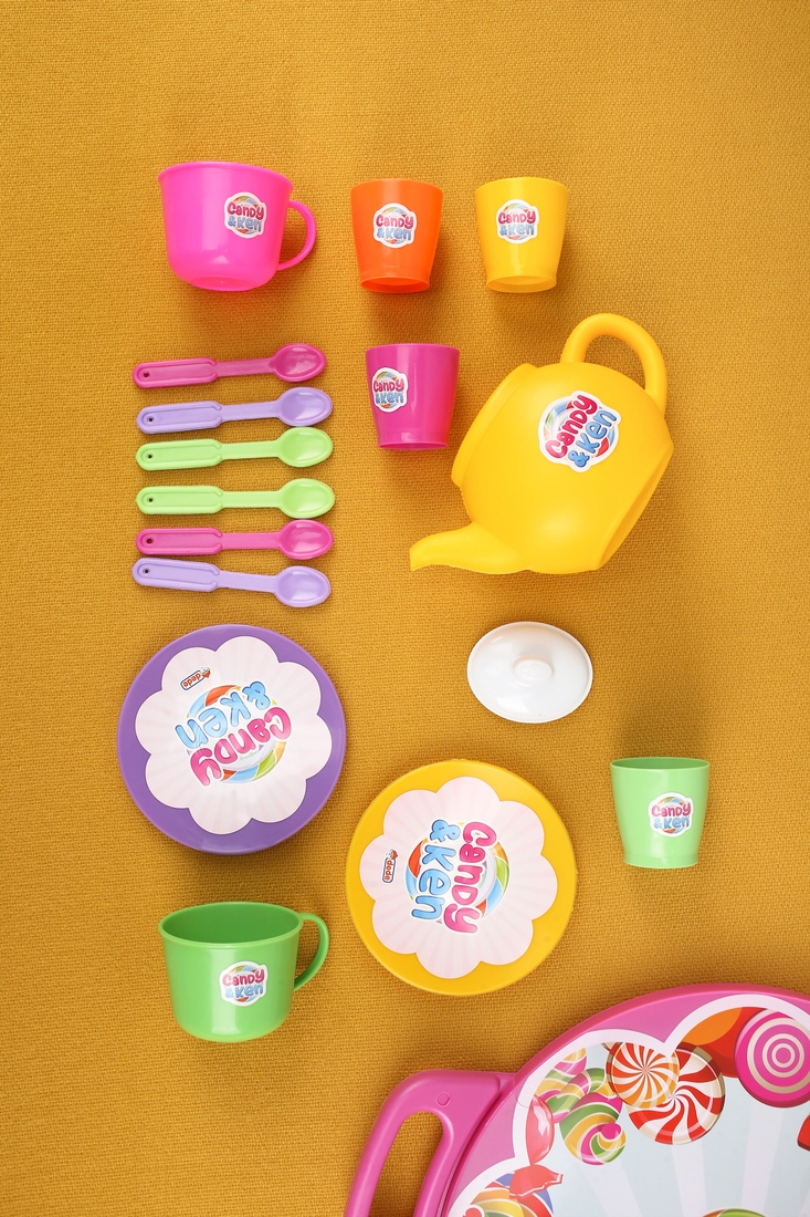Фото Набор посуды. Чайный сервиз DEDE DEDE-01593 Разноцветный (8693830015935)