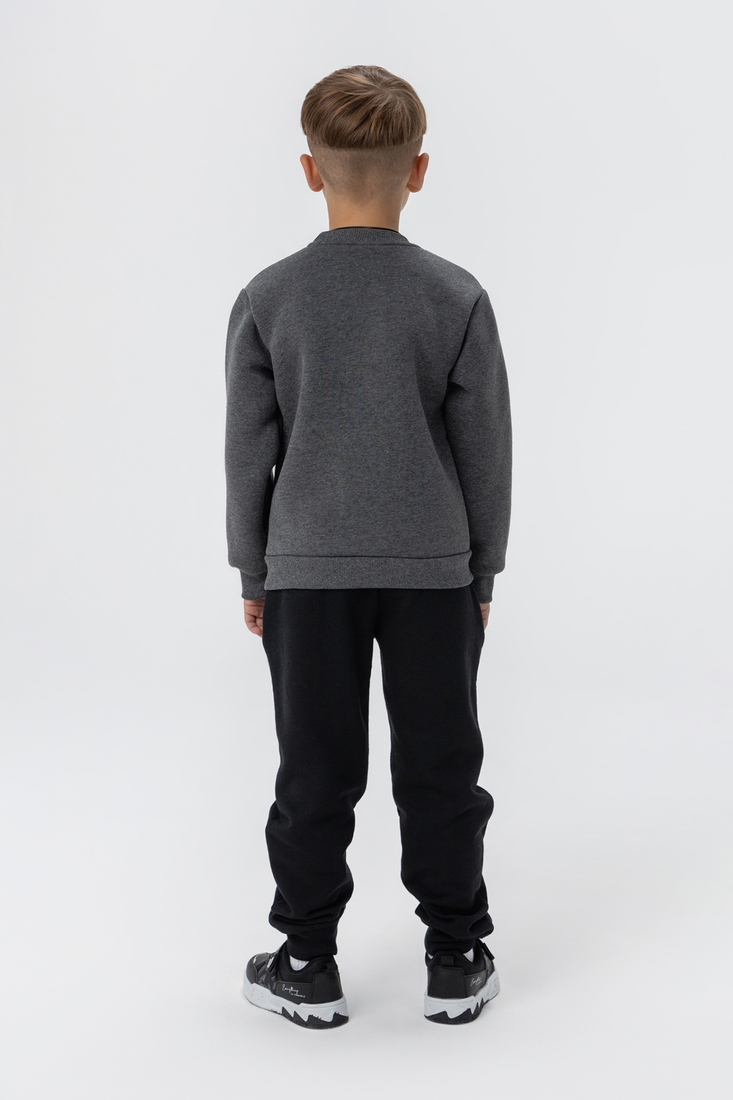 Фото Спортивные штаны с принтом для мальчикаDeniz 605 122 см Черный (2000990127808W)