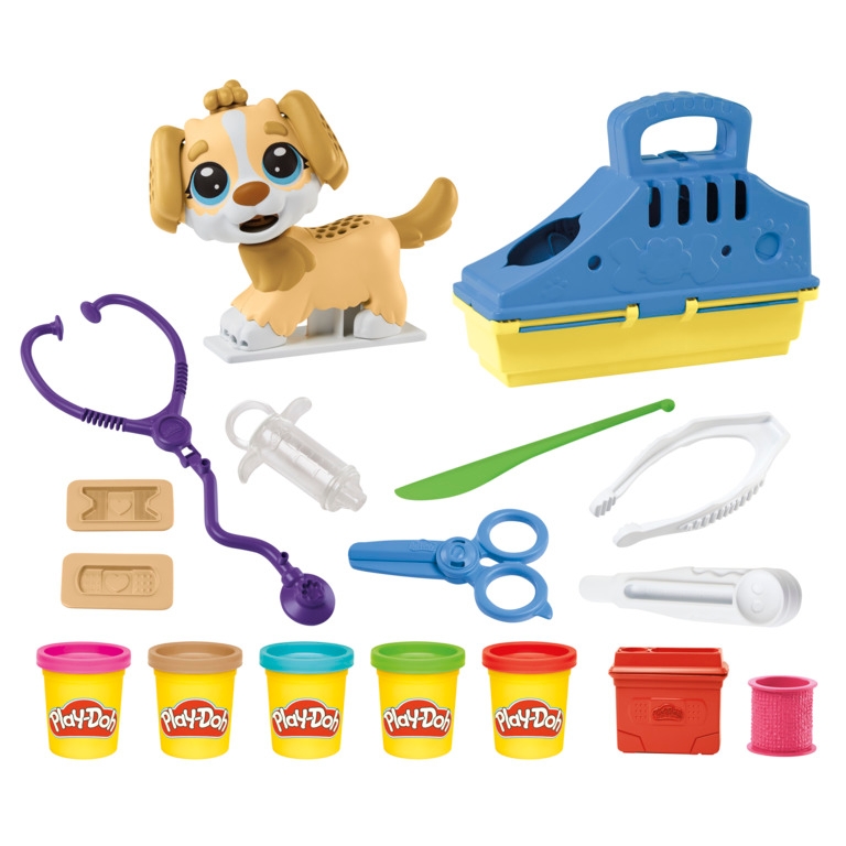 Фото Игровой набор Play-Doh Прием у ветеринара F3639 (5010993954469)