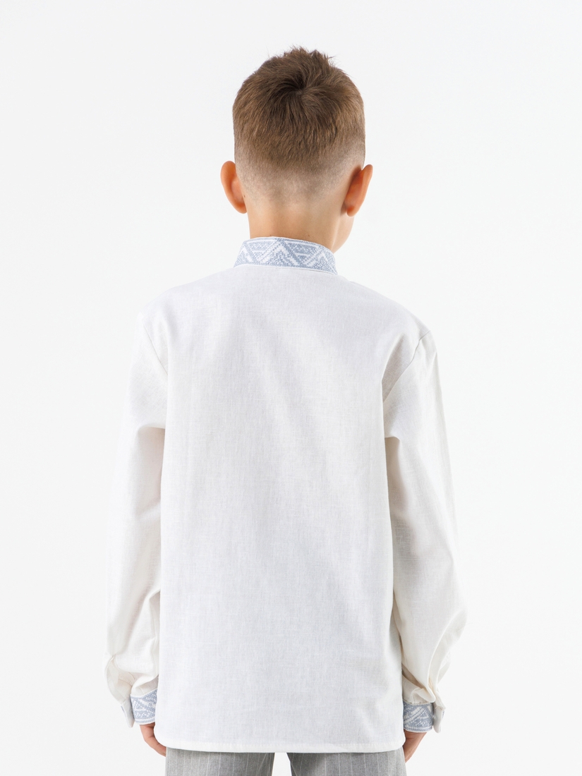 Фото Сорочка з вишивкою для хлопчика КОЗАЧЕК МИХАЙЛИК 152 см Різнокольоровий (2000990305046D)