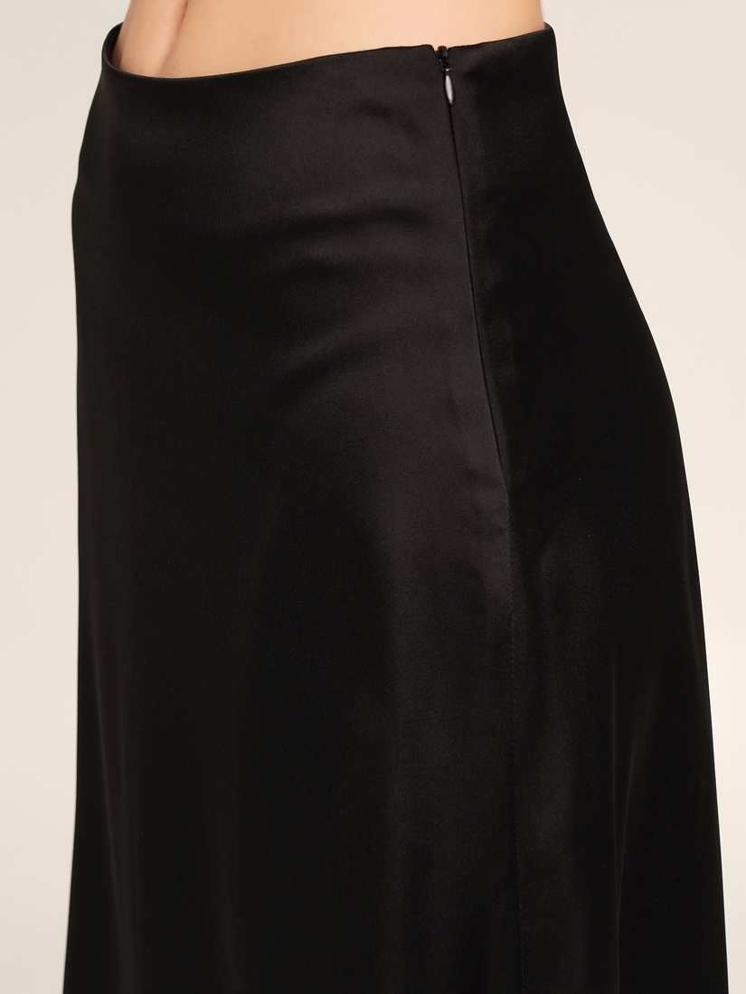 Фото Спідниця однотонна жіноча LAWA WTC02359 XL Чорний (2000990467249D)(LW)