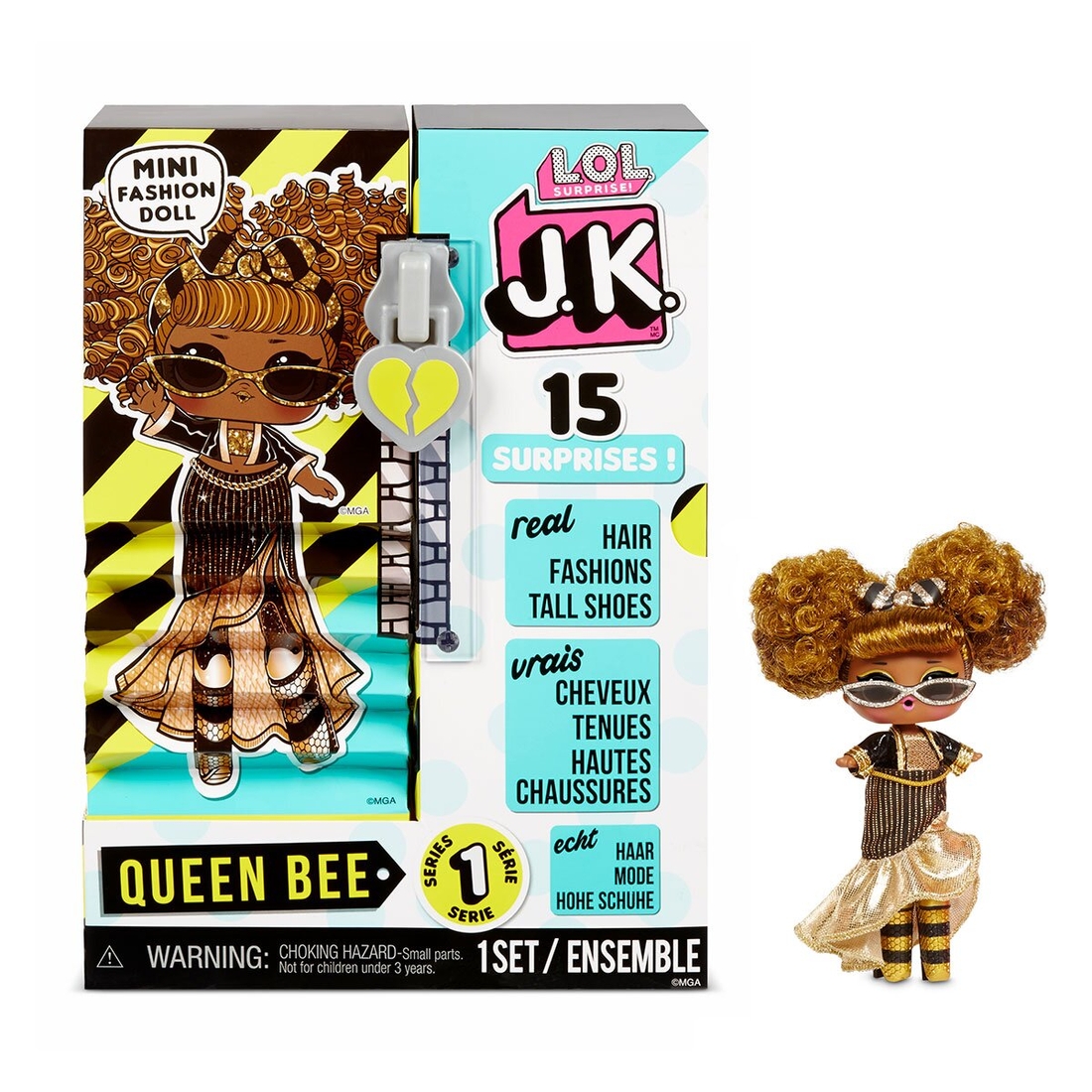 Фото Ігровий набір з лялькою L.O.L. Surprise! серії J.K. - Королева Бджілка (570783)