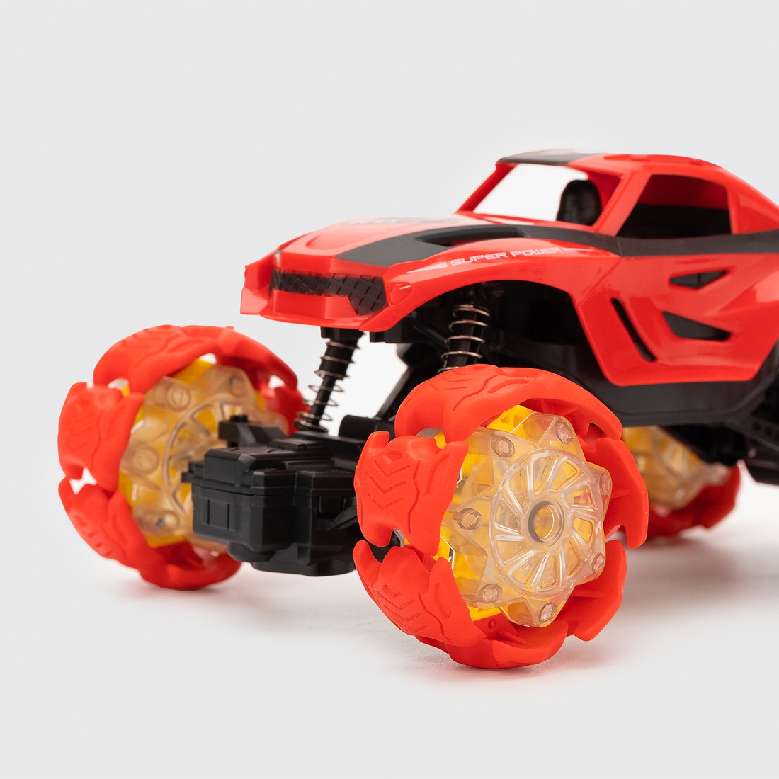 Фото Игрушка Джип 666-1 с двухрежимными колесами Красный (2000990073860)