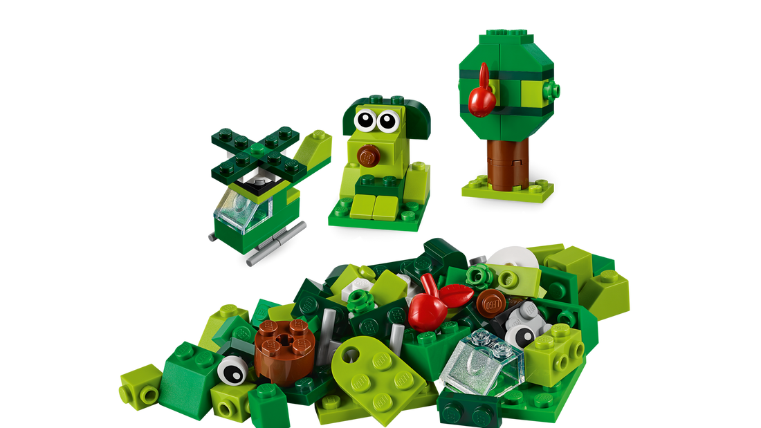Фото Конструктор LEGO Classic Зелёный набор для конструирования (11007)