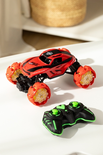 Фото Игрушка Джип 666-1 с двухрежимными колесами Красный (2000990073860)