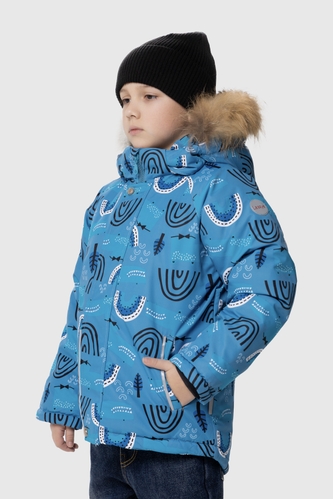 Фото Куртка зимняя для мальчика Snowgenius H33-048 116 см Синий (2000990062574W)