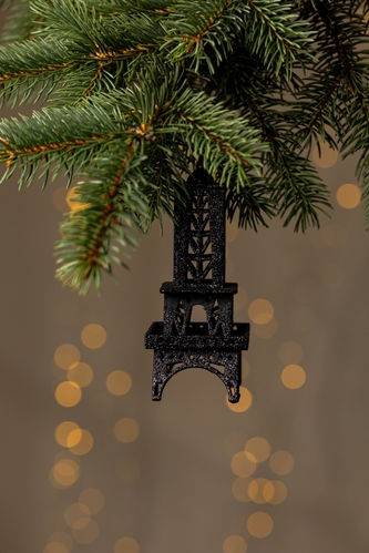 Фото Новогоднее украшение "Башня" Dashuri Черный (2000990126108)(NY)