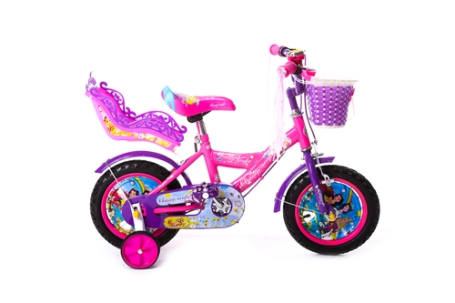 Фото Велосипед радиус 12 TOTO SXI1026023 сиренево-розовый (2000903267409)