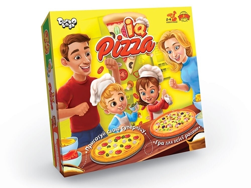 Фото Настільна розважальна гра "IQ Pizza" укр (10) G-IP-01U (2000903761624)