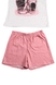 Піжама жіноча, 40409 L Білий+рожевий (2000904131990) Фото 3 з 3