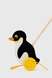 Деревянная каталка Пингвинчик Viga Toys 50962 Разноцветный (6934510509620) Фото 2 из 6