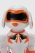 Интерактивная собачка DEFA 8202 Бело-оранжевый (2000990523648) Фото 3 из 4