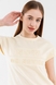 Костюм футболка + шорты однотонный женский MDG 24729 L Желтый (2000990404107S) Фото 5 из 18