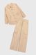 Костюм для девочки(рубашка+брюки) DMB 9645-0207 164 см Бежевый (2000990266200D) Фото 14 из 26