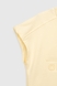 Костюм футболка + шорти однотонний жіночий MDG 24729 S Жовтий (2000990404084S) Фото 14 з 18
