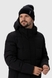 Куртка зимова чоловіча 666-6 5XL Чорний (2000989890744W) Фото 4 з 19