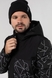 Куртка зимова чоловіча 6688 4XL Чорний (2000989891093W) Фото 5 з 16