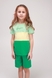 Пижама для девочки Ponki 1502 104-110 см Зеленый (2000989512134A) Фото 1 из 12