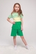 Піжама для дівчинки Ponki 1502 104-110 см Зелений (2000989512134A) Фото 2 з 12