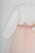 Сукня святкова Mini Papi 385 74 см Персиковий (2000989501275D) Фото 4 з 6