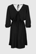Сукня вечірня однотонна жіноча 2349 L Чорний (2000990278159D) Фото 9 з 11