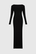 Сукня вечірня жіноча 433 2XL Чорний (2000990229243D) Фото 8 з 12