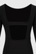 Сукня вечірня жіноча 433 2XL Чорний (2000990229243D) Фото 11 з 12
