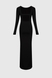 Сукня вечірня жіноча 433 2XL Чорний (2000990229243D) Фото 9 з 12