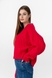 Пуловер однотонный женский Park karon 5857 One Size Фуксия (2000990151605W) Фото 4 из 10