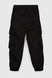 Штани карго для хлопчика Yekipeer 91012-1 146 см Чорний (2000990611604S) Фото 11 з 12