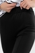 Штани кльош однотонні жіночі LAWA WTC02310 XL Чорний (2000989941835D)(LW) Фото 11 з 16