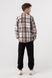 Сорочка з візерунком для хлопчика Deniz 124 164 см Бежевий (2000990473233D) Фото 5 з 12