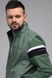 Спортивний костюм чоловічий Escetic 6911 M Зелений (2000989515197D) Фото 8 з 29