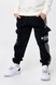 Спортивні штани з принтом для хлопчика Atescan 1106 152 см Темно-синій (2000990276155W) Фото 1 з 13