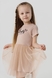 Платье для девочки Viollen 3232 122 см Бежевый (2000990272010S) Фото 4 из 13