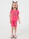 Костюм футболка+шорты для девочки Baby Show 16488 110 см Розовый (2000990554123S) Фото 5 из 17