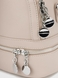 Сумка-рюкзак жіноча 8176 Світло-сірий (2000990554772A) Фото 6 з 9