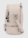 Сумка-рюкзак женская 8176 Светло-серый (2000990554772A) Фото 3 из 9